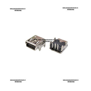 کانکتور جک USB مینی ذوزنقه DIP