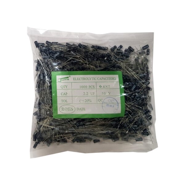 خازن الکترولیت 2.2uf-50V (JWCO)