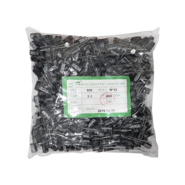 خازن الکترولیت 2.2uF-400V (JWCO)
