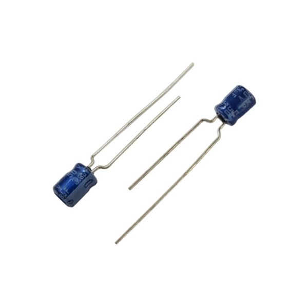 خازن الکترولیت 3.3uF-50V (ELNA) بسته100 تایی