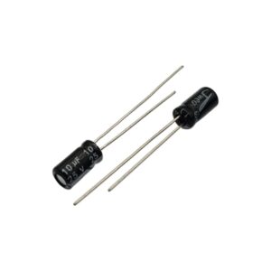 خازن الکترولیت 10uF-25V (JWCO) بسته 1000تایی