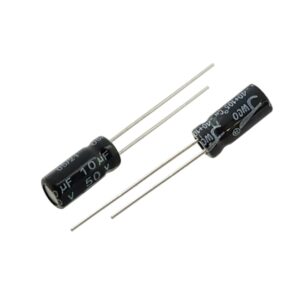 خازن الکترولیت 10uF-50V (JWCO) بسته 1000تایی