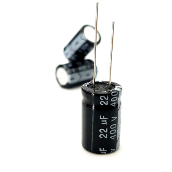 خازن الکترولیت 22uF-400V (JWCO) بسته 200تایی