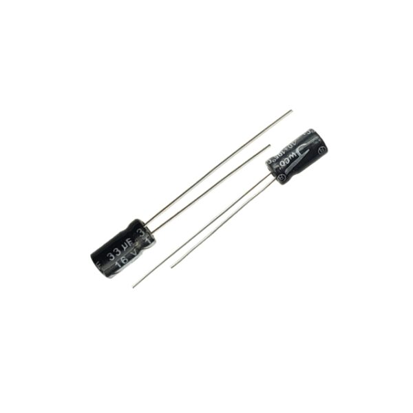 خازن الکترولیت 33uF-16V (JWCO) بسته 100تایی
