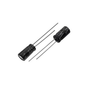 خازن الکترولیت 47uF-50V (JWCO) بسته 1000تایی