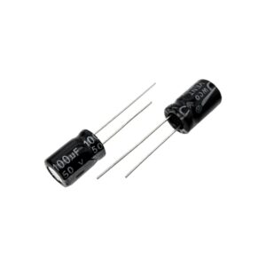 خازن الکترولیت 100uF-50V (JWCO) بسته 500تایی